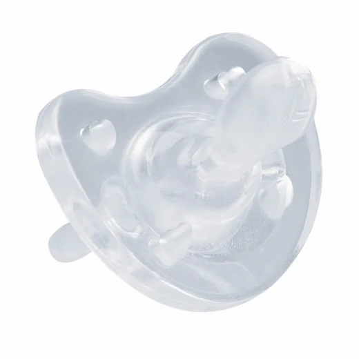Chicco Physio Soft Soother  Silicone (4M+) 1 Piece Neutral - Chicco - Image 2