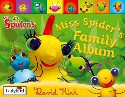 Ladybird Books - ألبوم Miss Spider's Family - كتب ليدي بيرد