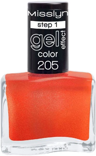 Misslyn Gel Effect Burning Desire Nail Polish Long Lasting Vibrant Manicure for Women - Misslyn