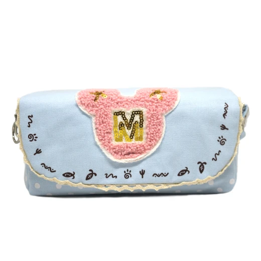 Meky Mouse Large Accessory Pouch, light blue Meky Mouse Large Accessory Pouch, light blue