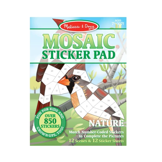 Melissa & Doug Mosaic Sticker Pad - Nature Melissa & Doug Mosaic Sticker Pad - Nature
