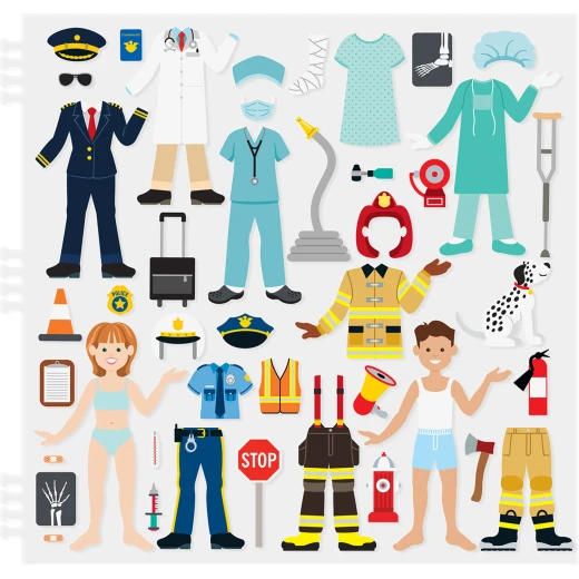 كتاب أنشطة ميليسا آند دوغ Cool Careers Puffy Sticker - ميليسا اند دوج - Image 2