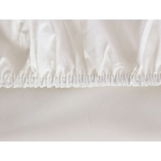 Madame Coco - Manon Ranforce Fitted Sheet - Single, Ecru - Madame COCO - Image 2