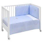Cambrass Set 2 Pcs Baby Bed Dress 60 Crown Blue - Cambrass