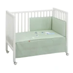 Cambrass - Set 2 Pcs.bedspread W/s Cot 70 Be Moon Green 70x140x3 cm - Cambrass