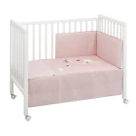Cambrass - Set 2 Pcs.bedspread W/s Cot 70 Be Moon Pink 70x140x3 cm - Cambrass