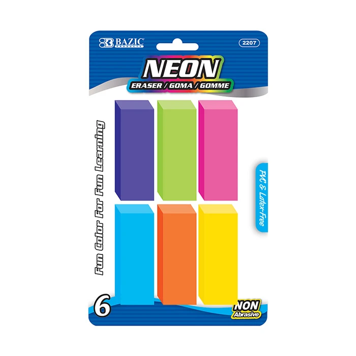 ممحاة, 6 قطع من بازيك - بازيك