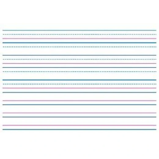 Bazic Manuscript Writing Pad 50 Sheet, 1 Pack - Bazic - Image 5