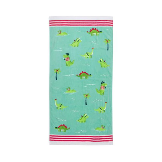 Stephen Joseph Beach and Bath Towels Dino
