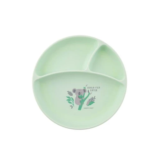 Stephen Joseph Silicone Baby Plate Zoo