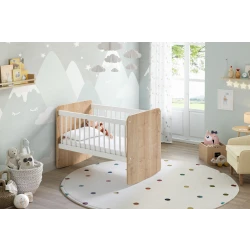 Babywhen Rocking Mini Crib Somon