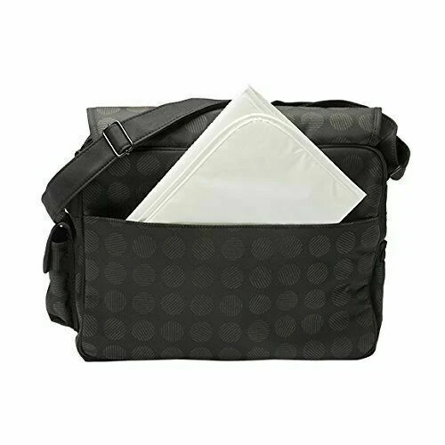 Ryco Stella Messenger Diaper Bag,black Nursery Bag - RYCO - Image 2