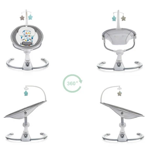 Marible Safety Baby Rocking Chair 0-3 Baby Electric Cradle Rocking Chair - Image 2