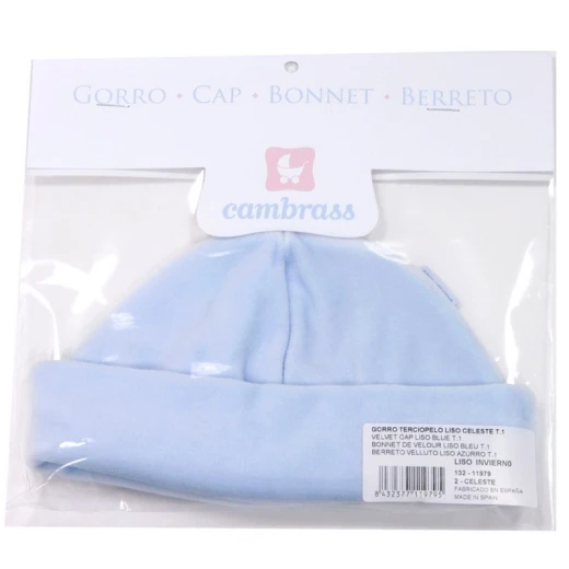 Cambrass Blue Velvet Hat - Cambrass - Image 2