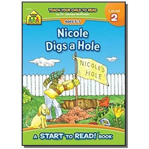 كتاب نيكول تحفر حفرة - المستوى الثاني ابدا القراءة من سكول زون كتاب نيكول تحفر حفرة - المستوى الثاني ابدا القراءة من سكول زون