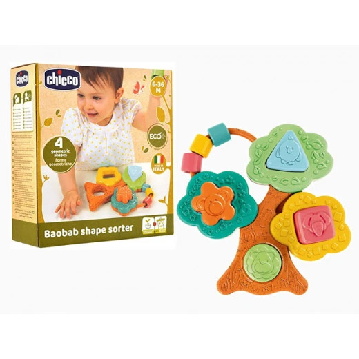 Chicco Baobab Shape Sorter ECO+ - Chicco - Image 3