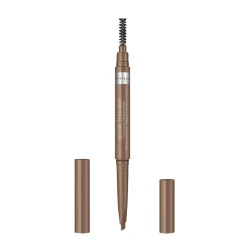 ريميل لندن محدد حواجب Brow This Way أشقر: مجموعة مكياج حواجب تدوم طويلاً مع فرشاة مدمجة لحواجب محددة