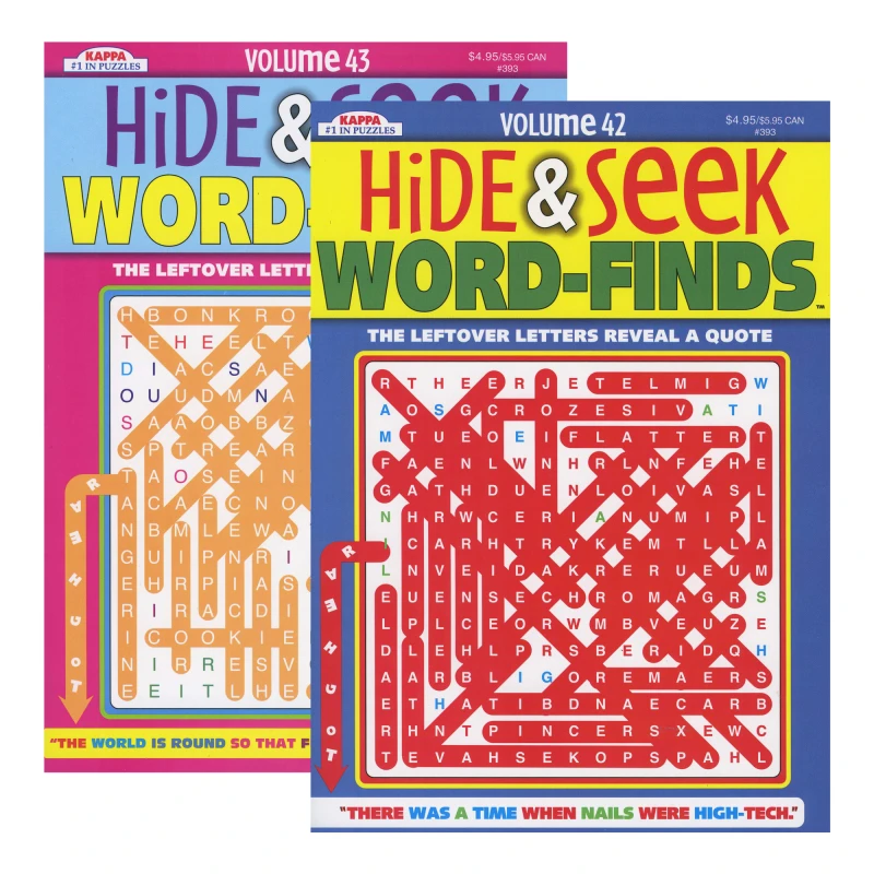 Bazic Kappa Hide & Seek Words Find Puzzle Book - Bazic