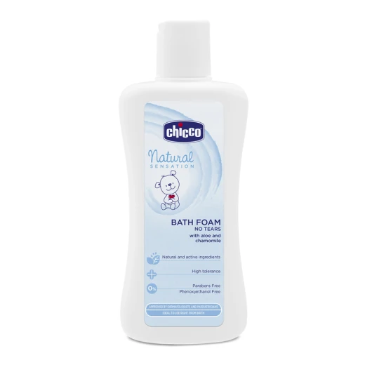 Chicco Bath Foam Nat Sens, 200 Ml Chicco Bath Foam Nat Sens, 200 Ml