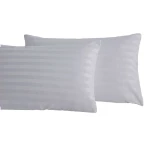 Nova Home UltraStripe Hotel Style Pillowcase Set, Grey Color - Nova Home