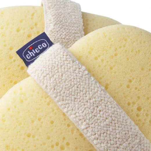 Chicco Sponge Bath Glove Baby Moments - Chicco - Image 4
