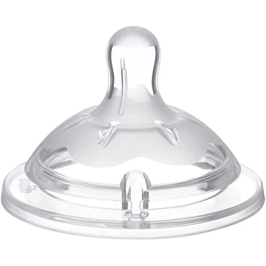 Chicco Natural Feeling Teat (6M+) Fast Flow 2 قطعة - تشيكو - Image 2
