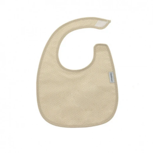 Cambrass Square Bib ,Beige Cambrass Square Bib ,Beige
