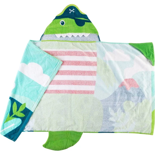 Stephen Joseph Hooded Towel Dino Design - Stephen Joseph - Image 3