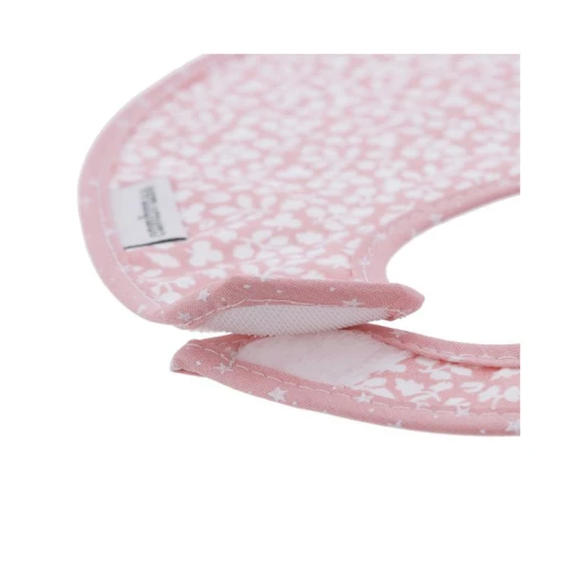 Cambrass Forest Round Bib, Pink Color - Cambrass - Image 3