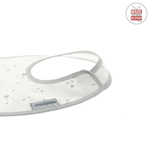 Cambrass Sky Round Bib, Grey Color - Cambrass - Image 3