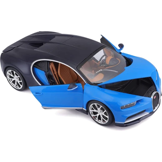Burago Bugatti Chiron, Blue Color - Burago - Image 2