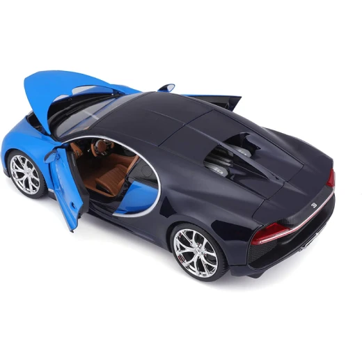 Burago Bugatti Chiron, Blue Color - Burago - Image 4