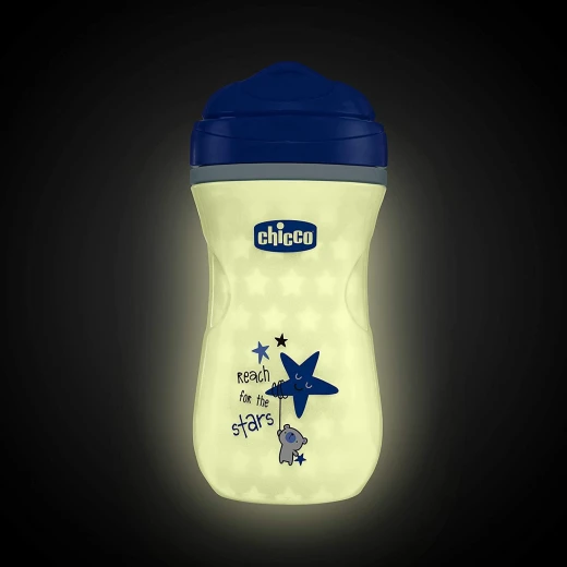 Chicco Cup Shiny Glow In The Dark, Blue Color - Chicco - Image 3