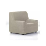 Nueva Textura "Glamour" Sofa Cover, For 1 Seat, Beige Color - Nova Home