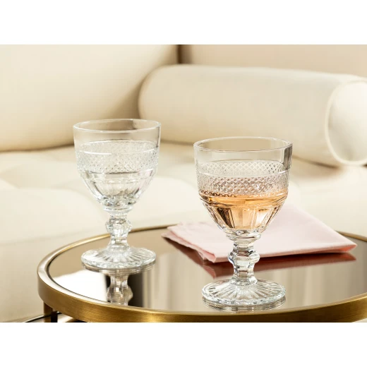 Madame Coco Laurent 4 Pieces Tall  Glass Set - 235 ml