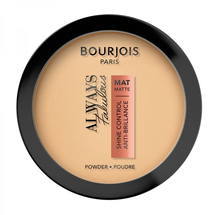 بودرة Bourjois Always Fabulous المضغوطة غير اللامعة 115 Golden Ivory مكياج وجه يدوم طويلاً 10 جم - بورجوا