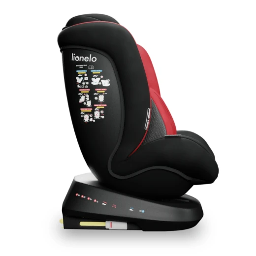 Lionelo Bastiaan One Red Chili – child safety seat 0-36 kg - LIONELO - Image 4