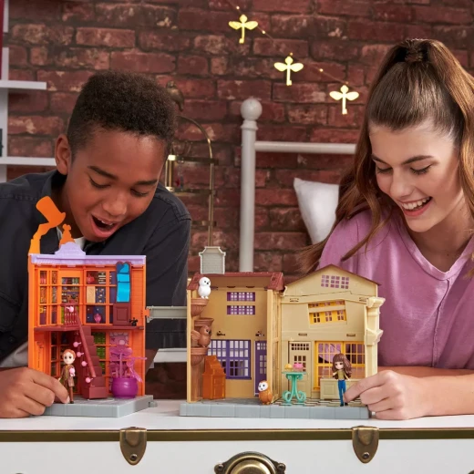 Magic Wizarding World Harry Potter Magical Minis 3-in-1 Diagon Alley Playset - Spin Master - Image 2
