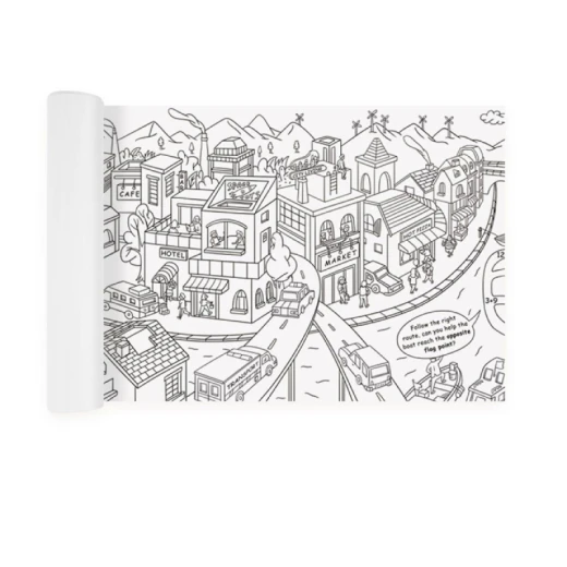 Giant Coloring Roll-City 10M - MIDEER - Image 3