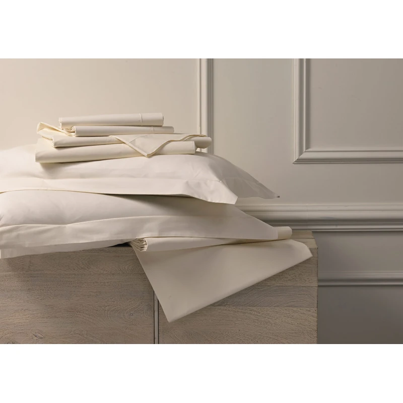 MadameCoco Ivory Sateen Linen Set, 7 Pieces - Madame COCO