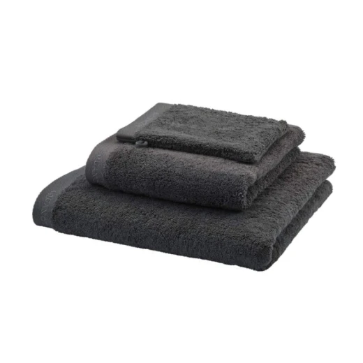 Aquanova Milan Dark Gray Hand Towel - 55 x 100 cm Aquanova Milan Dark Gray Hand Towel - 55 x 100 cm