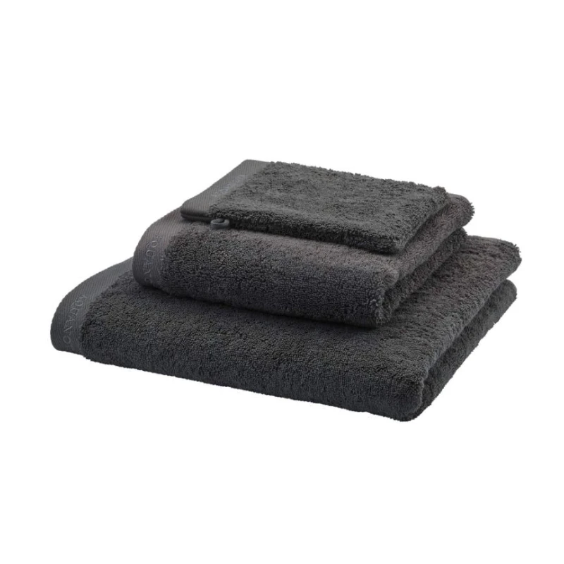 Aquanova Milan Dark Gray Hand Towel - 55 x 100 cm - Aquanova