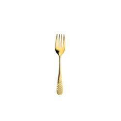 Wilmax Julia Steel Serving Fork - Gold 23cm