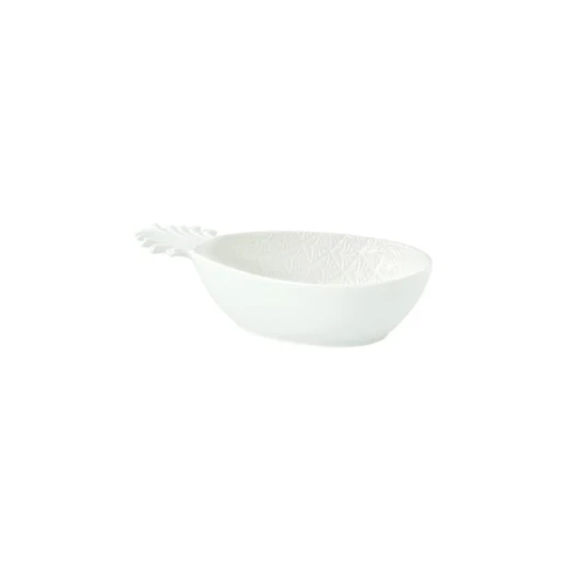 Easy Life Madagascar Pineapple Bowl in Box - White 30*19cm