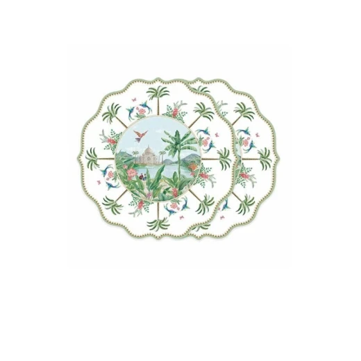 Easy Life Exotica Mat Set - Multicolored 34.5cm   2-Piece