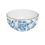 Easy Life Paradise Garden Bowl in Box - White & Blue 12cm - Easy Life