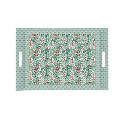 Easy Life Floral Fantasy Tray - Multicolored  49*34cm