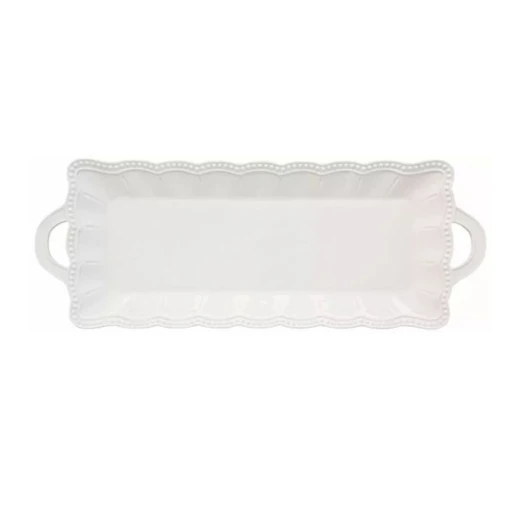 Easy Life Elite Serving Platter - White 43*16cm