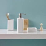 Aquanova Ona Large Soap Dispenser - White - Aquanova