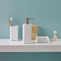 Aquanova Ona Large Soap Dispenser - White